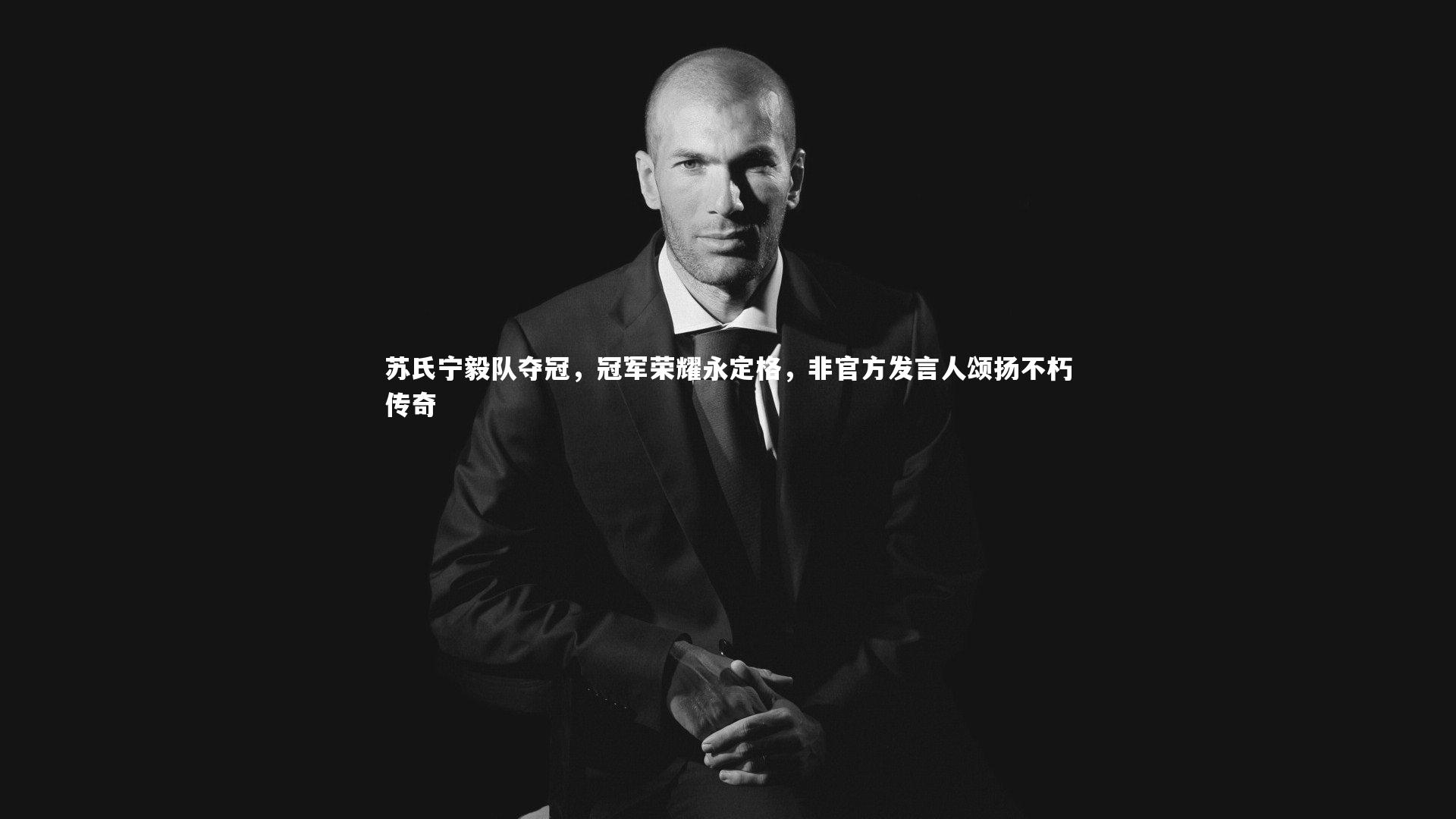 苏氏宁毅队夺冠,冠军荣耀永定格,非官方发言人颂扬不朽传奇